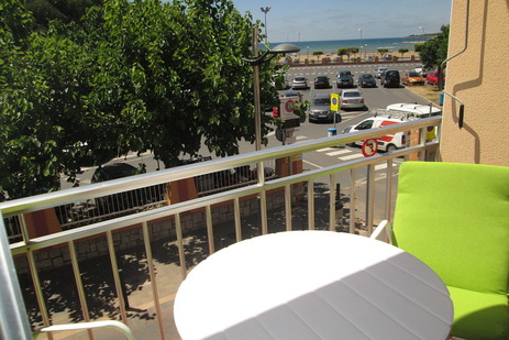 Vistas desde el balcón, Piso Playa Sur, Peñiscola